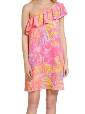 Lilly Pulitzer Emmeline one shoulder dress